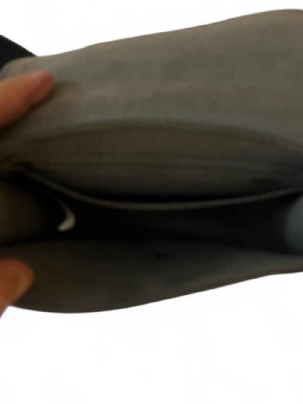 Black Faux leather belt bag - Picture 3 of 6
